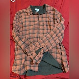 Men’s Plaid Long Sleeve Shirt